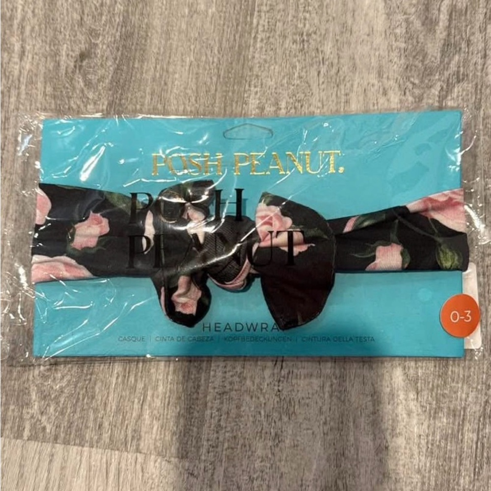 Posh Peanut Floral Headwrap